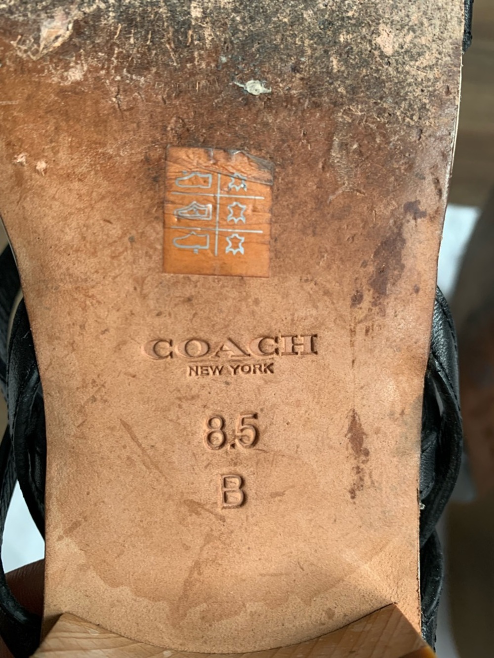 Coach Nillie Gladiator Sandals Ankle Gladiator women’s Sandals size 8.5B - Picture 11 of 16